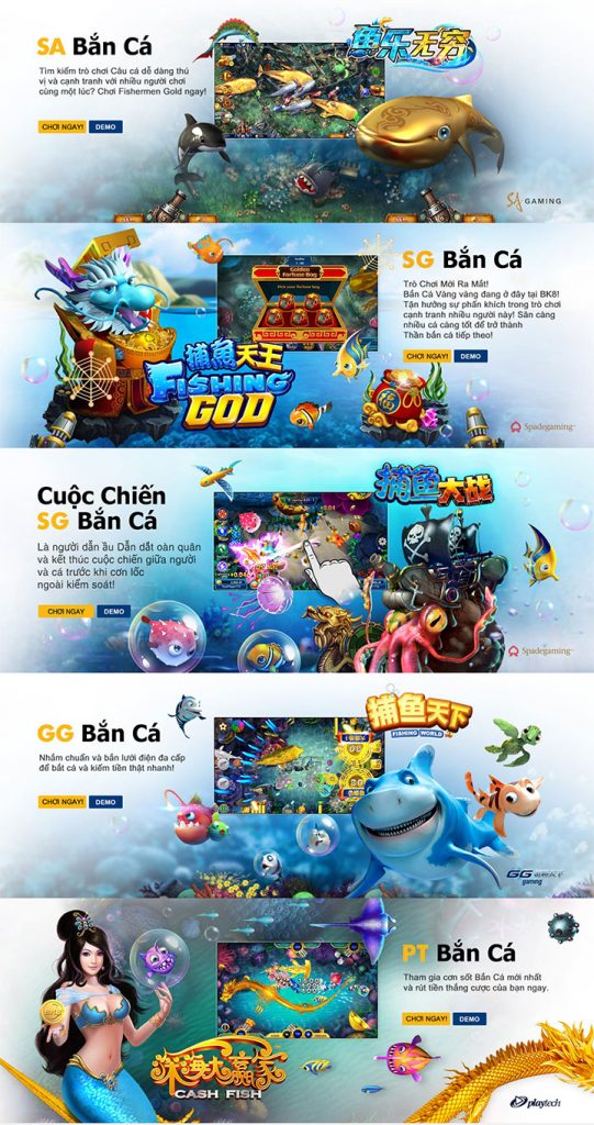 Game bắn cá tại BK8