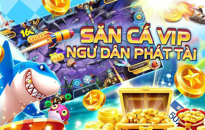 giao diện bắn cá fishing saga