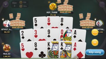 cách chơi poker mậu binh