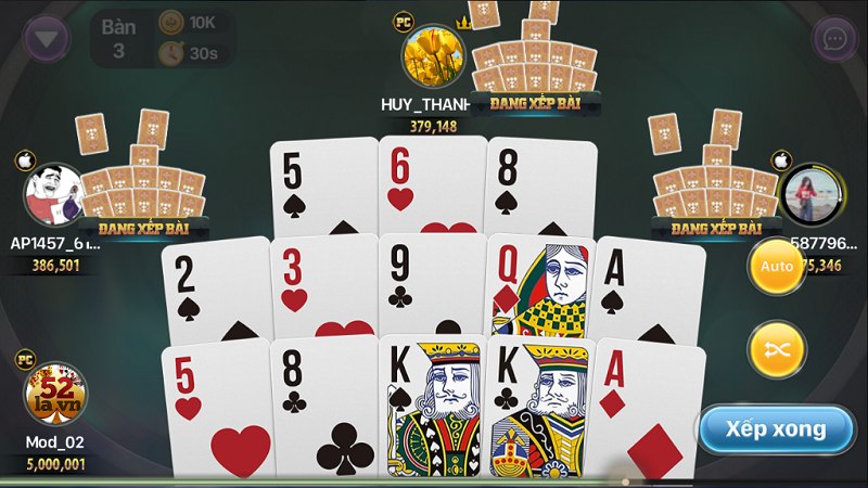 cách chơi poker mậu binh