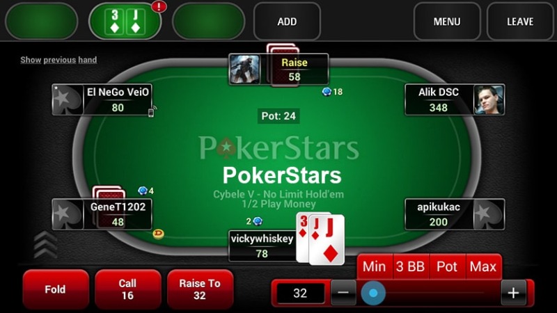 chơi game poker online miễn phí PokerStars