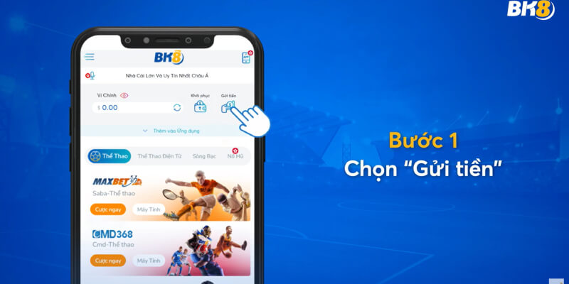 Giao dịch gửi tiền Quickpay